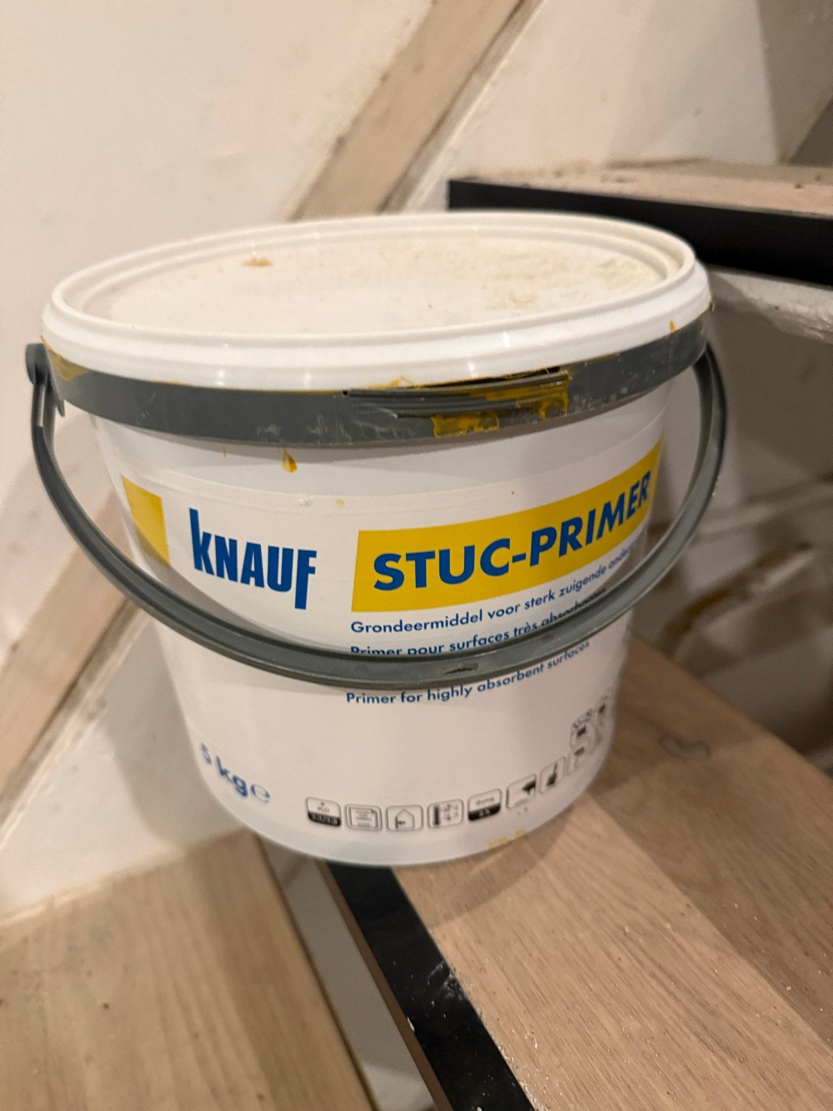 Knauf Stuc Primer 5kg - Nieuw, net geopend, Ophalen, Zo goed als nieuw, Overige typen