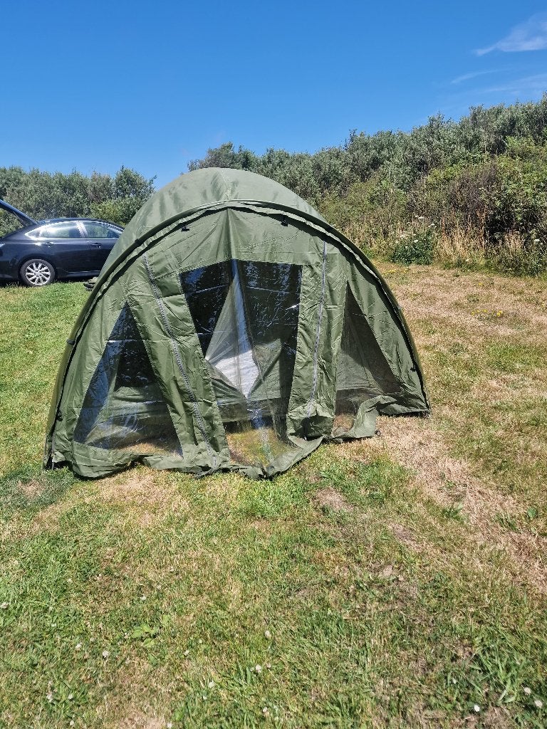 Te koop 2 persoons karper tent, Ophalen, Gebruikt, Overige typen