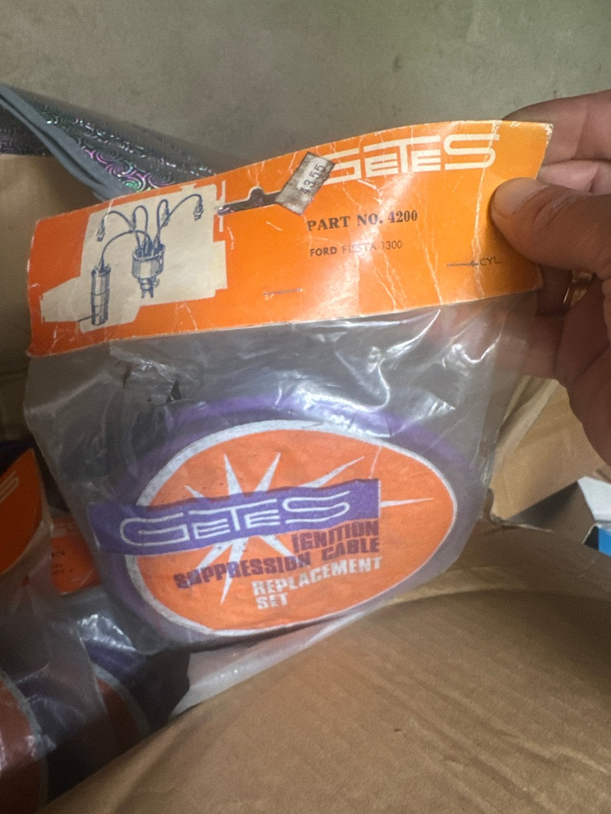 Originele Geetes Bougiekabels Ford Fiesta 1300 NOS - 4200, Ophalen of Verzenden, Nieuw, Overige automerken