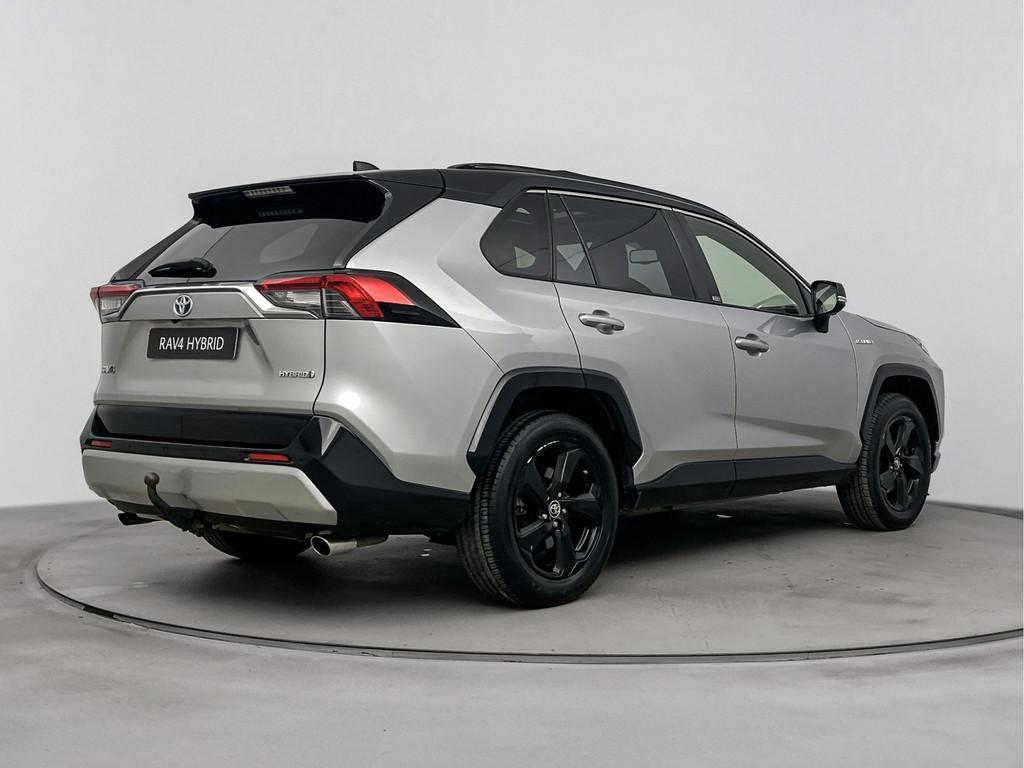 Toyota RAV4 2.5 Hybrid Bi-Tone | Parkeersensoren voor en ach, Auto's, Toyota, Automaat, 12 maanden, Stof, Gebruikt