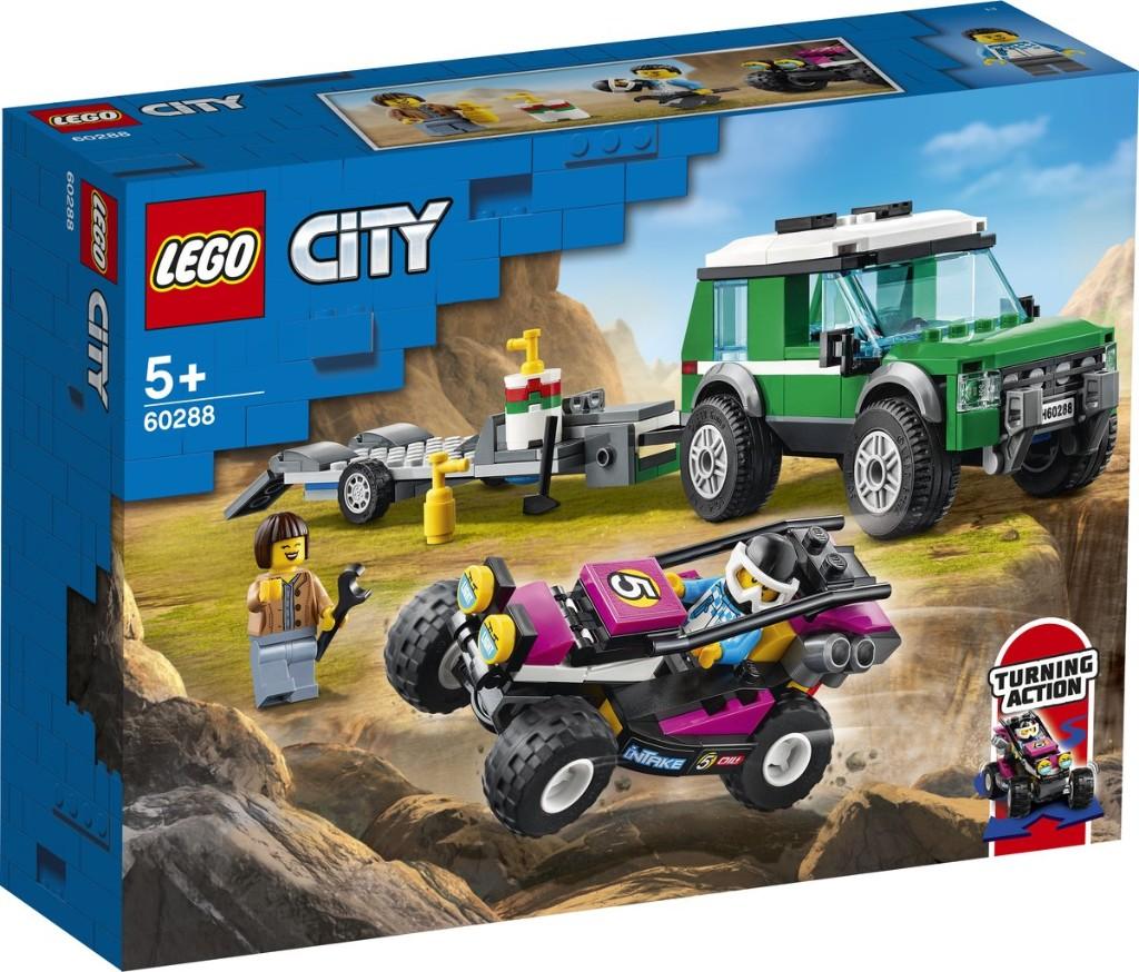 LEGO Race Buggy Transporter - 60288, Ophalen, Compleet, City, Lego