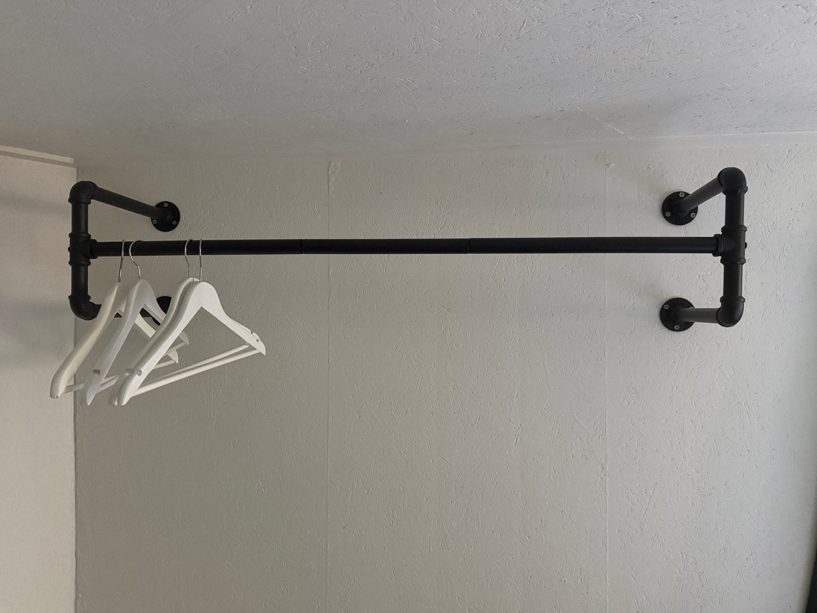 Kledingroede / Kapstok 95 cm van Zwart Metaal, Huis en Inrichting, Gebruikt, Minder dan 100 cm, Metaal, Ophalen