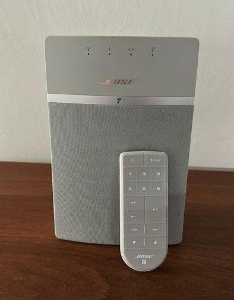 Bose SoundTouch 10 speaker - Wit/Zilver, Audio, Tv en Foto, Luidsprekers, Ophalen of Verzenden, Zo goed als nieuw, Minder dan 60 watt