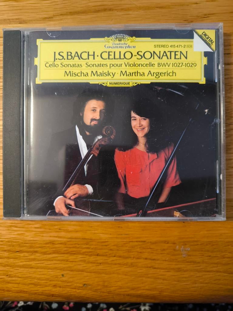 Bach. Cello sonaten, Ophalen of Verzenden, Barok, Zo goed als nieuw, Kamermuziek