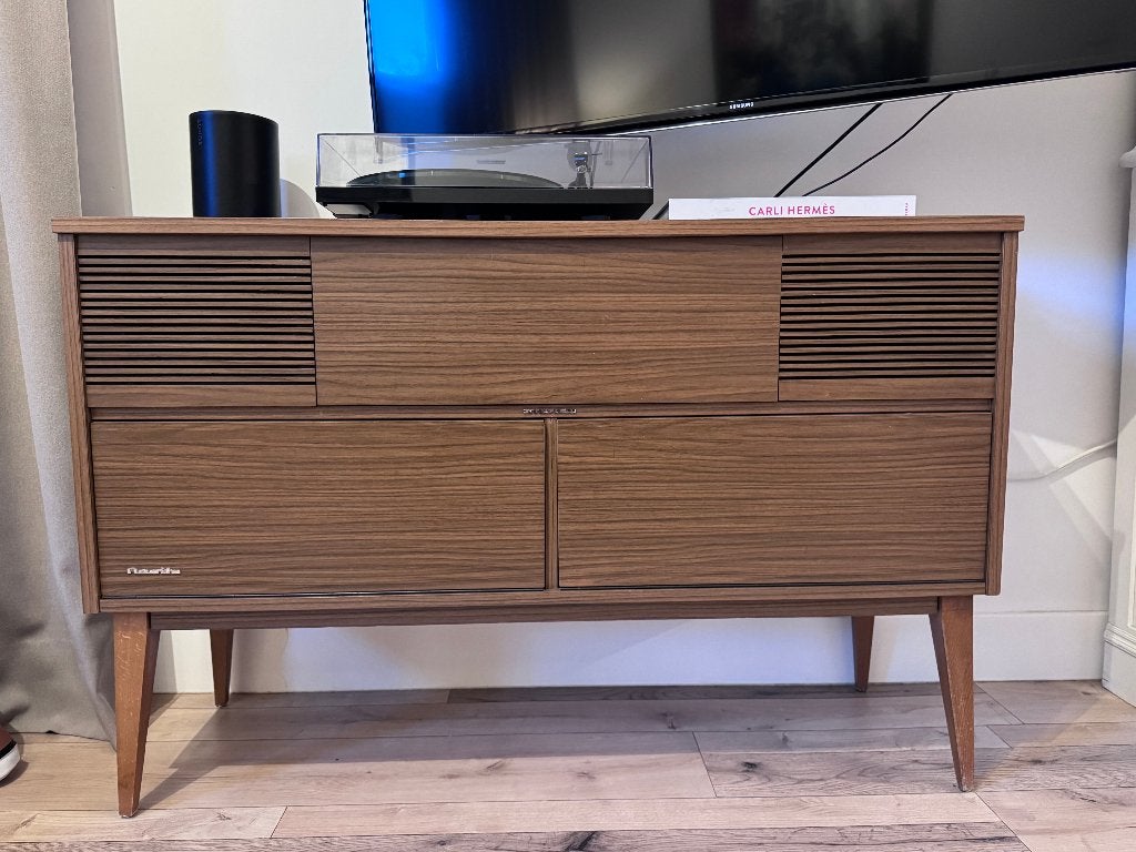 Vintage stereomeubel, Ophalen, Gebruikt, 100 tot 150 cm, Minder dan 100 cm