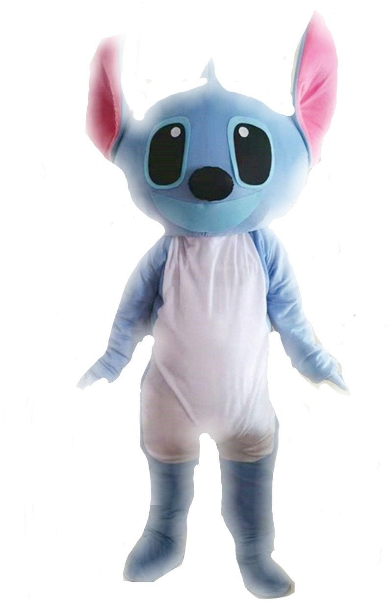 Stitch mascotte te huur, Hobby en Vrije tijd, Feestartikelen | Verhuur, Zo goed als nieuw, Verjaardag, Ophalen