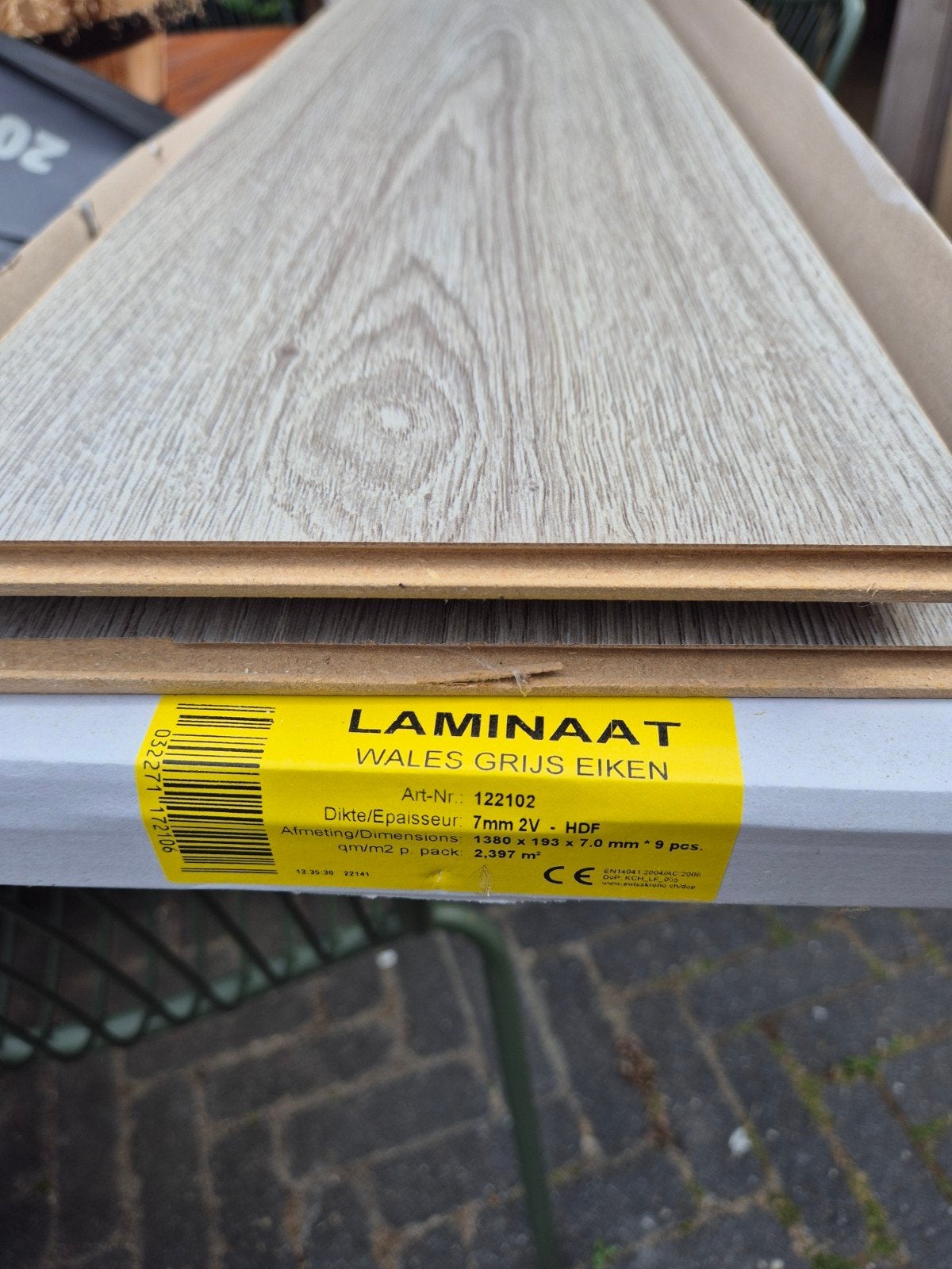 Gratis laminaat 1,5 pak., Ophalen, Laminaat