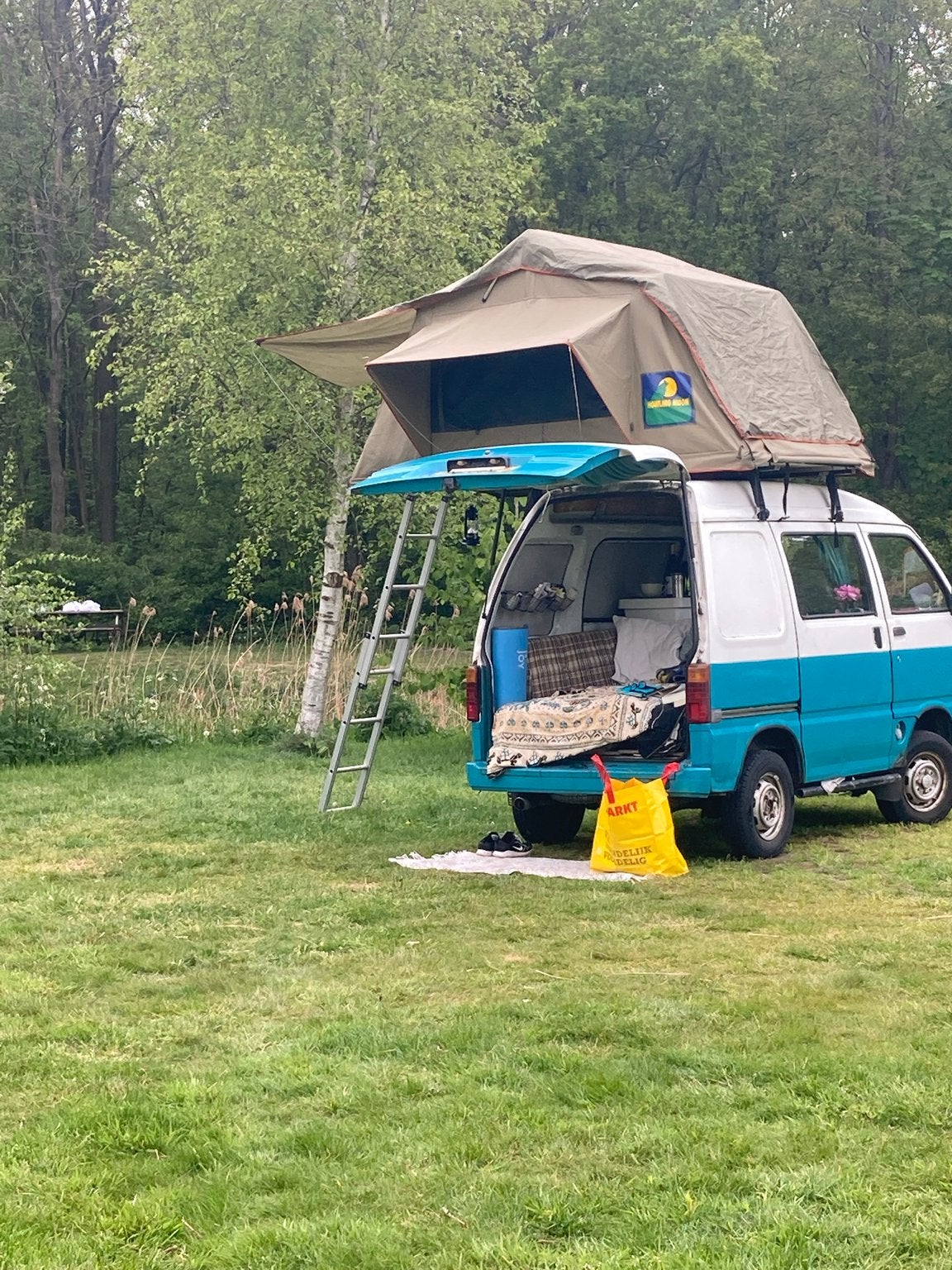 Howling Moon daktent, Caravans en Kamperen, Tenten, Gebruikt, Ophalen