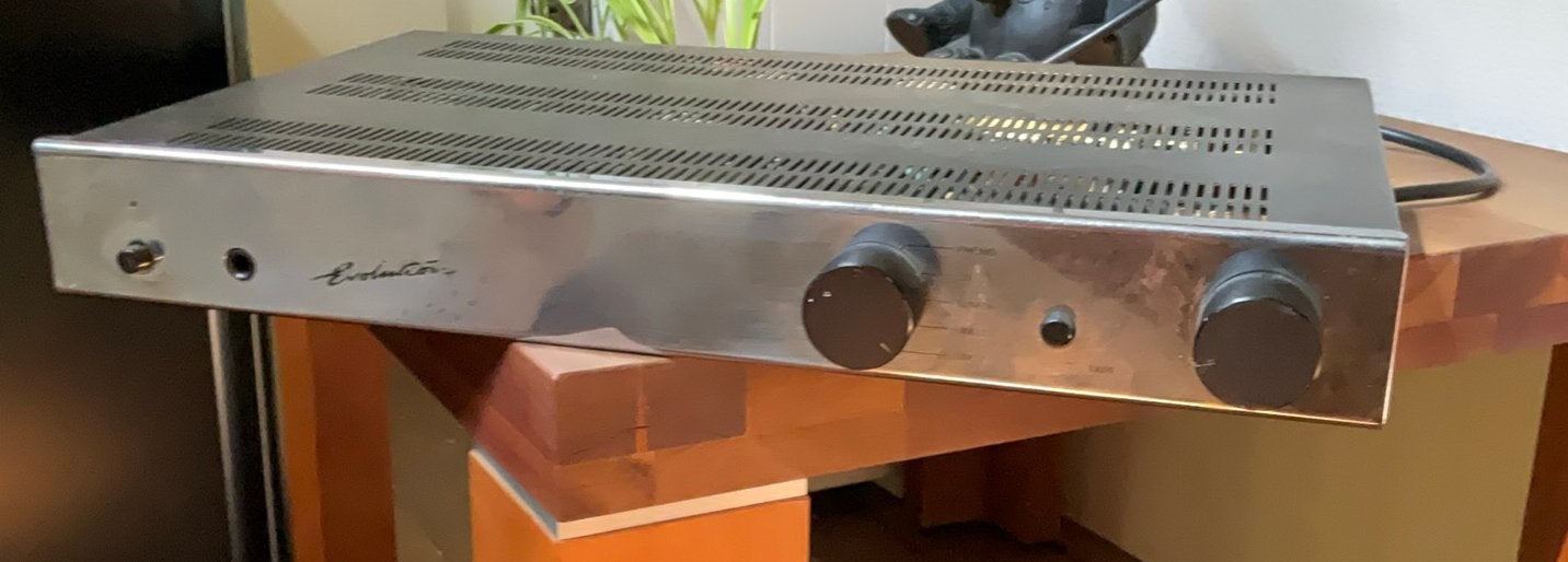Aura Evolution VA-100 versterker – Made in England – Vintage, Ophalen of Verzenden, Gebruikt