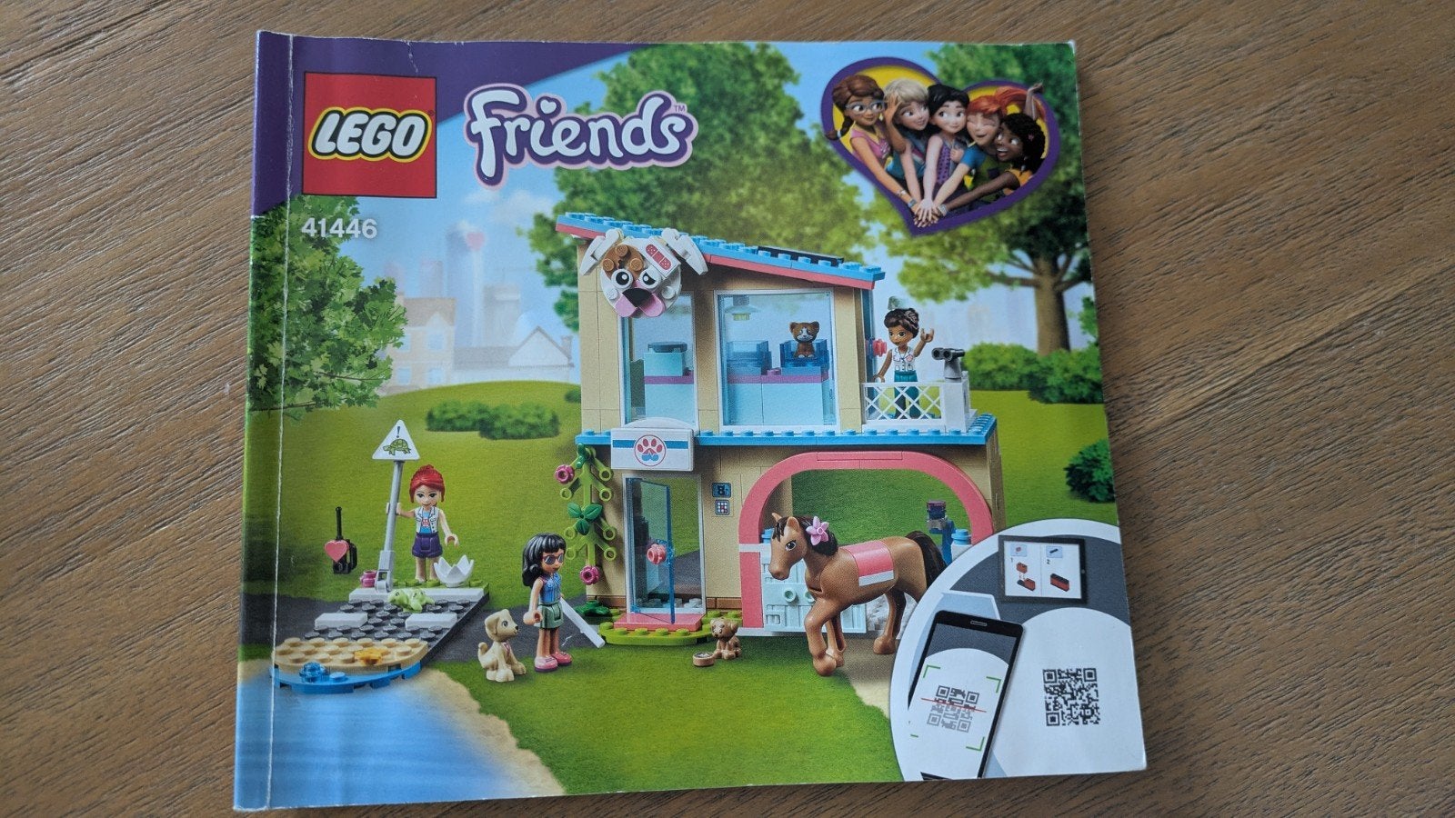 Lego Friends Dierenkliniek van Heartlake City (41446), Lego, Friends, Ophalen of Verzenden, Zo goed als nieuw
