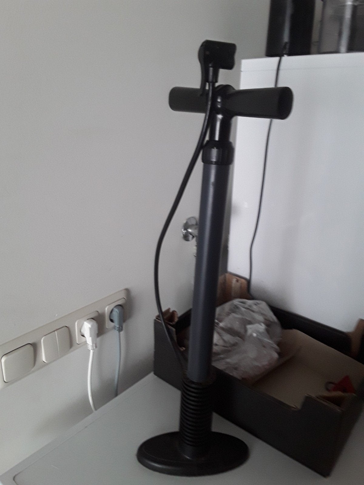 Fietspomp, Ophalen