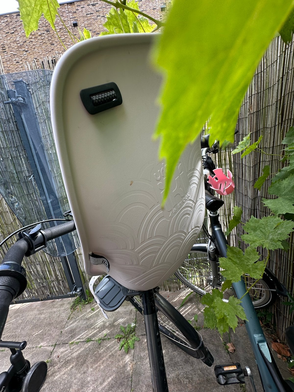 Urban iki Voorzitje met Windscherm, Fietsen en Brommers, Fietsaccessoires | Fietsstoeltjes, Ophalen, Voorzitje, 0 t/m 13 kg, Gebruikt
