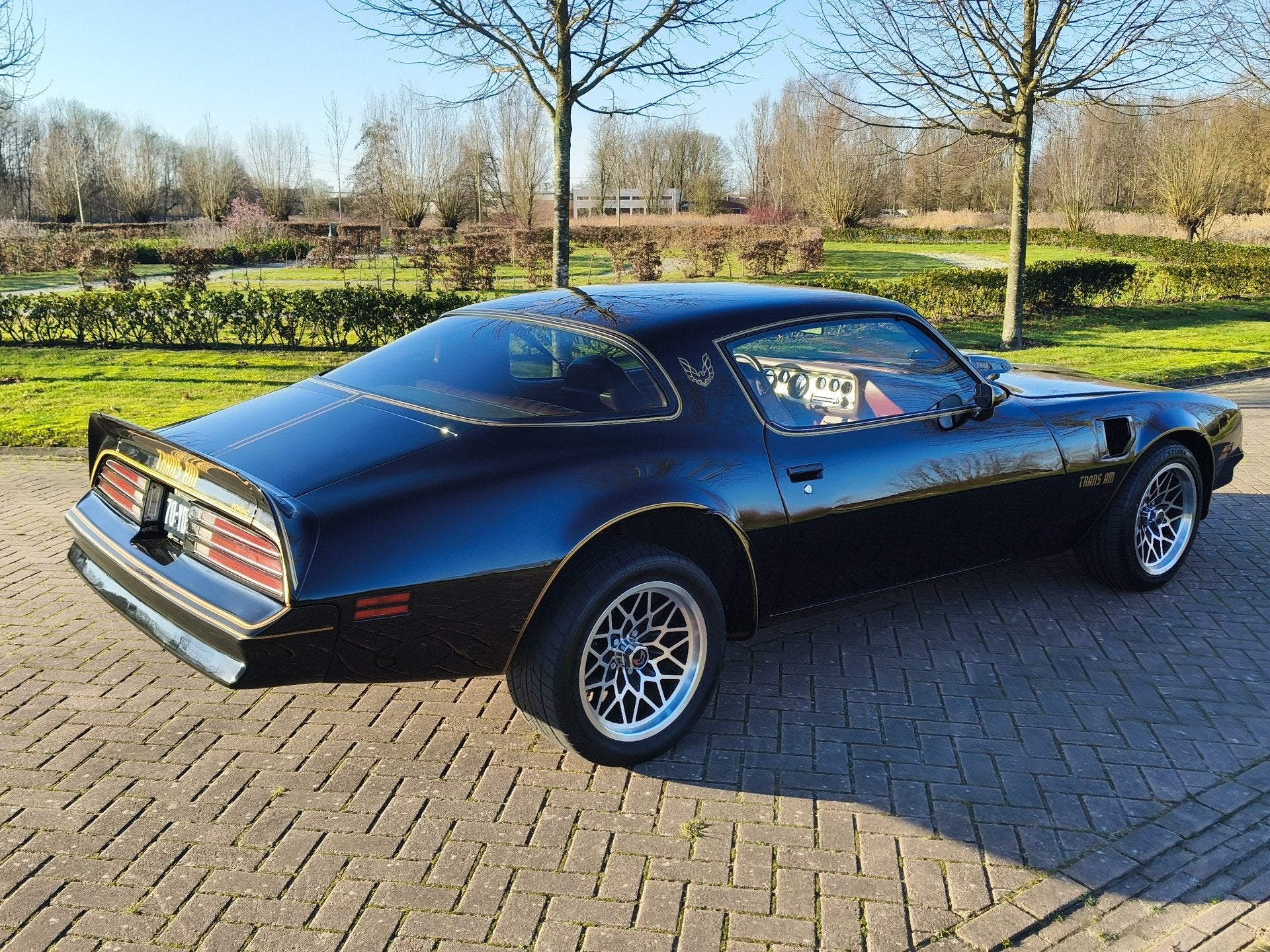 Pontiac Firebird TRANS AM (bj 1977, automaat), Auto's, Oldtimers, Automaat, Pontiac, 7766 cc, Zwart