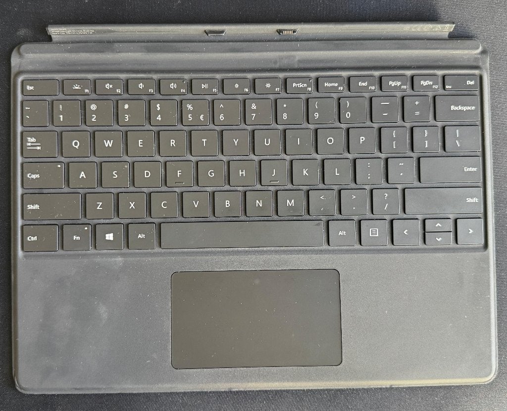 Microsoft Surface Type Cover 13” zwart (1905), Gebruikt, Draadloos, Qwerty, Microsoft