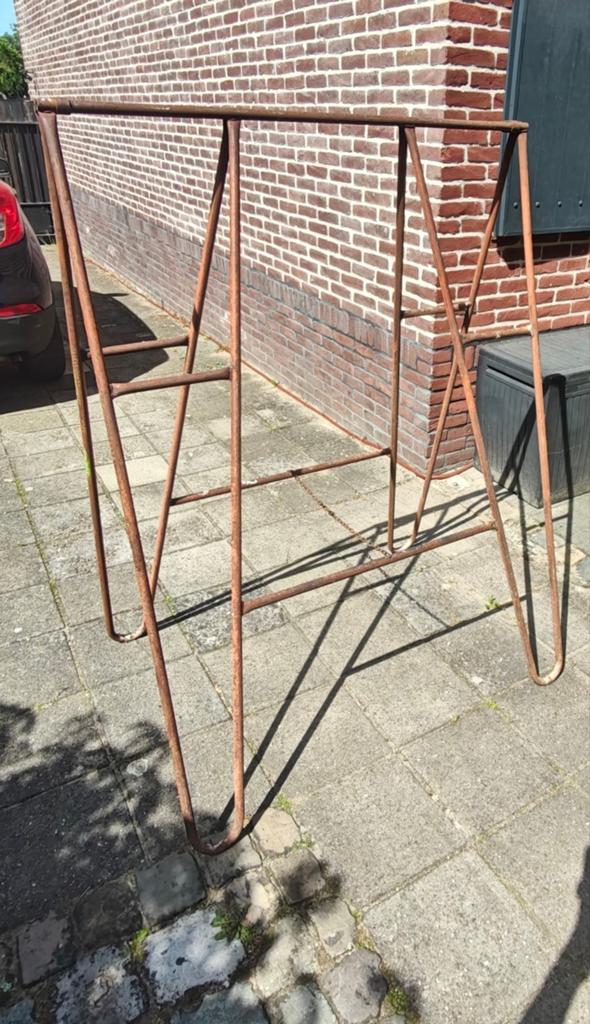 Stalen Schraag, 1,45 m, Doe-het-zelf en Verbouw, Steigers, Ophalen, Overige typen, Minder dan 2 meter