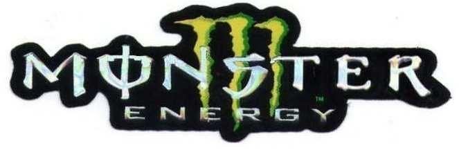 Monster Energy metallic sticker #5, Motoren, Verzenden