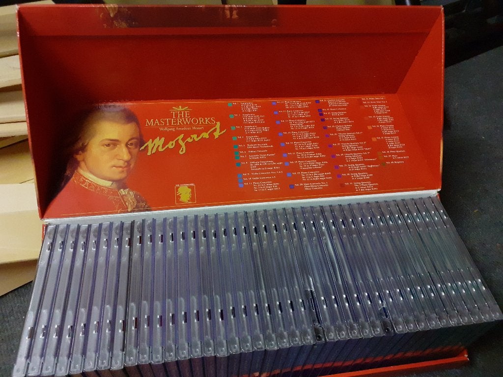 mozart, Gebruikt, Boxset, Mozart, Ophalen of Verzenden