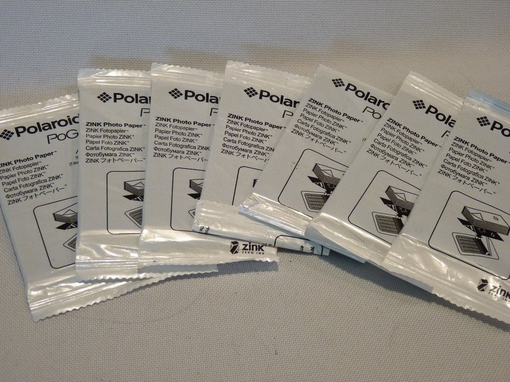 Polaroid PoGo Zink Photo Paper, 7x 10 fotos, Mat, Overige formaten, Ophalen of Verzenden, Zo goed als nieuw