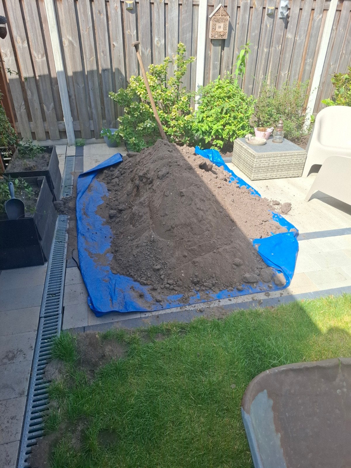 gratis aanhanger zwart zand, Ophalen, Gebruikt, Overige typen