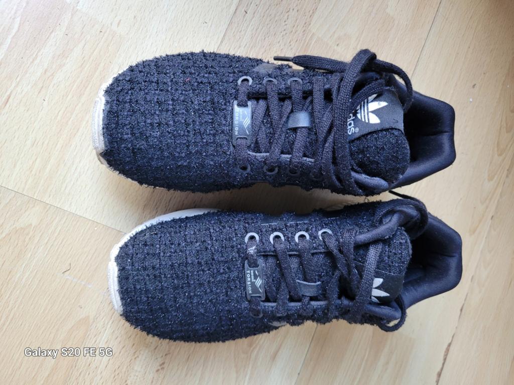 Adidas ZX Flux Torsion sneakers maat 38 2/3 zwart, Adidas, Zwart, Ophalen of Verzenden, Sneakers of Gympen