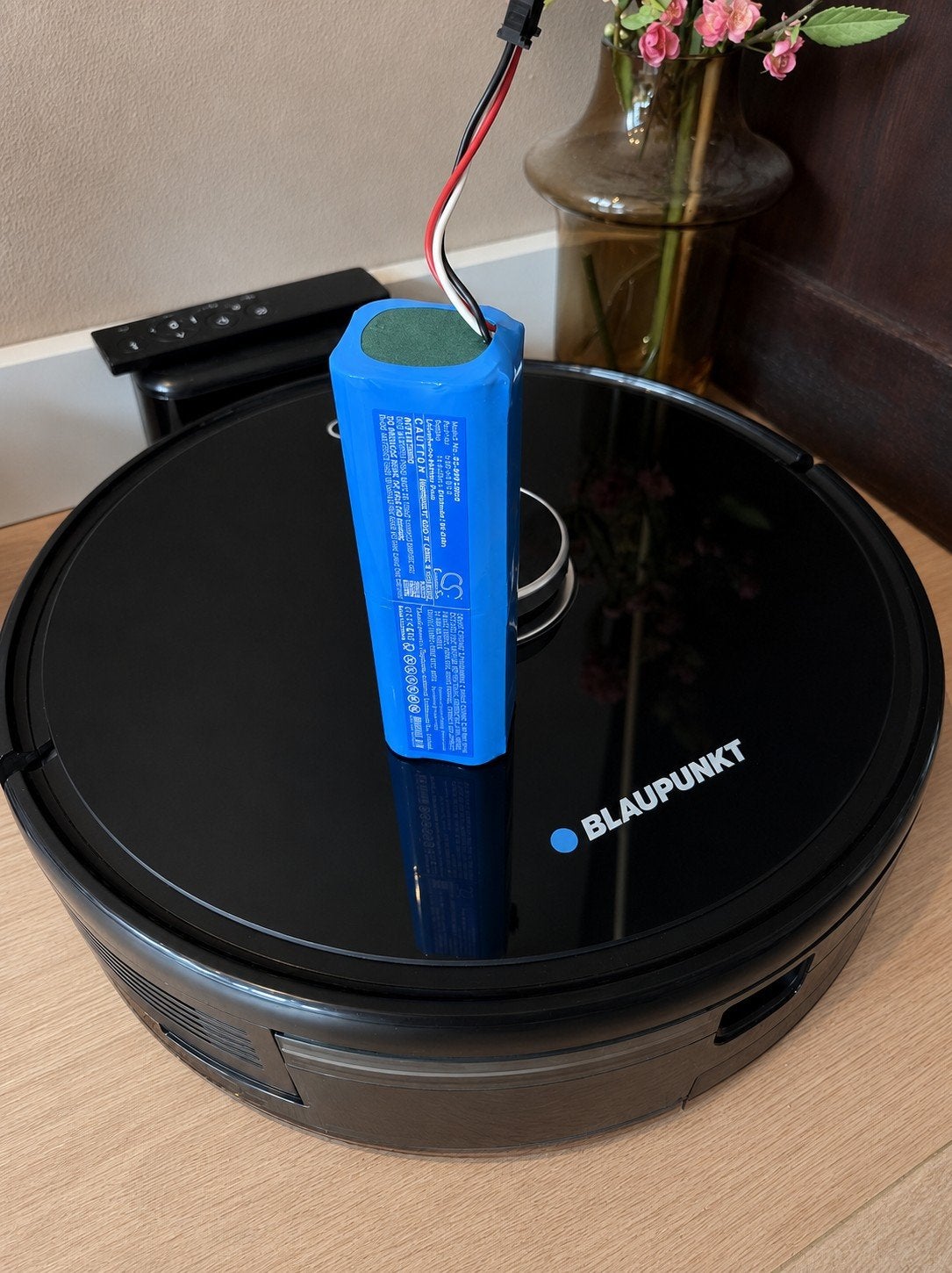 Blaupunkt Bluebot Xtreme accu, Witgoed en Apparatuur, Stofzuigers, Zo goed als nieuw, Robotstofzuiger, Overige merken, Dweilfunctie