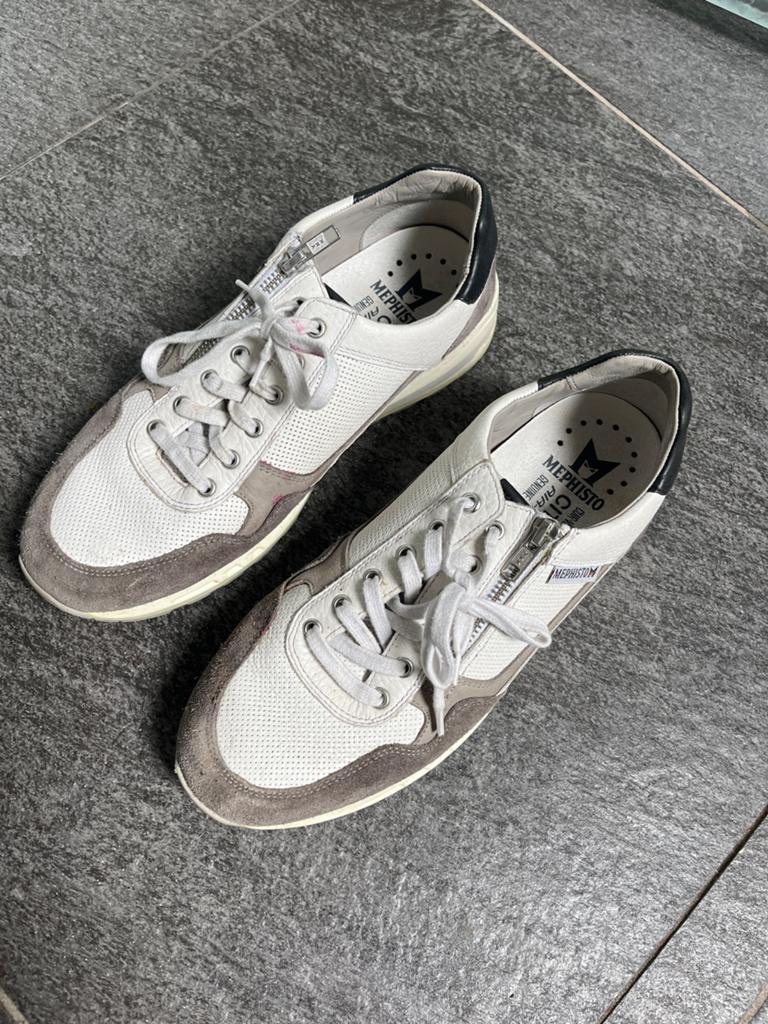 Mephisto Bradley Herenschoenen Maat 42, Kleding | Heren, Schoenen, Gedragen, Veterschoenen, Wit, Ophalen of Verzenden