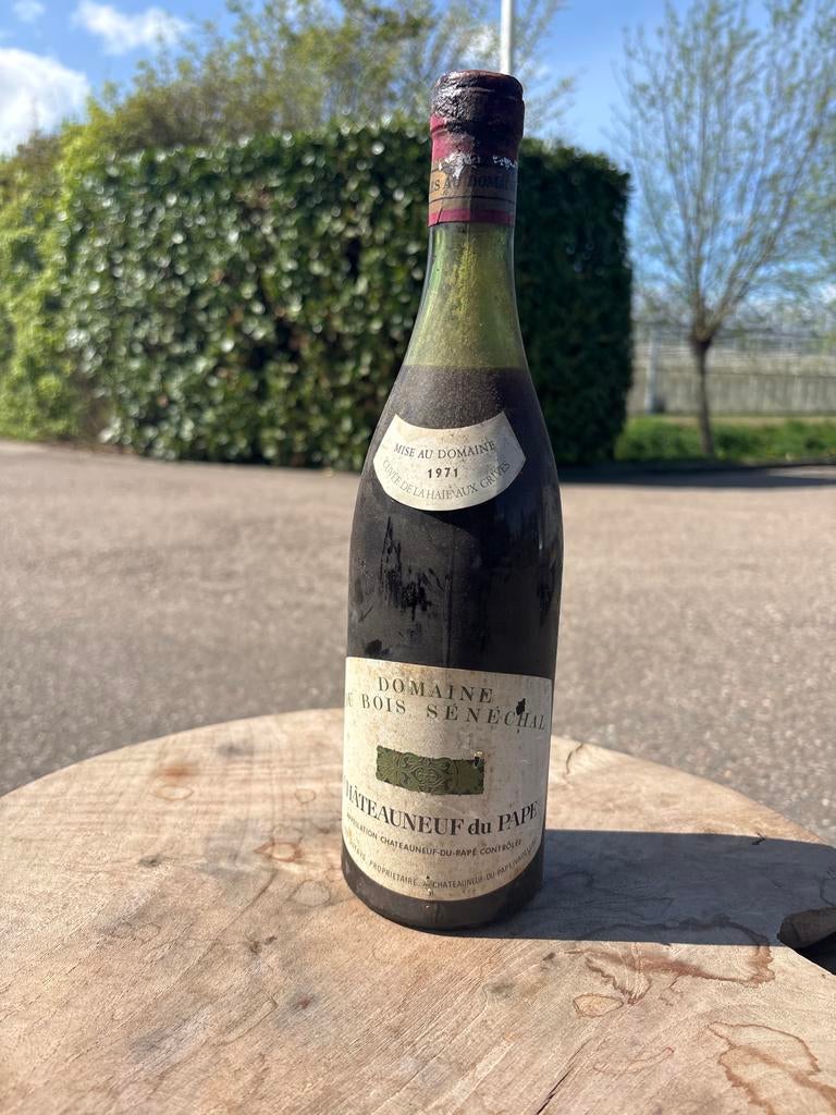 Châteauneuf du Pape 1971, Ophalen, Gebruikt, Frankrijk, Rode wijn