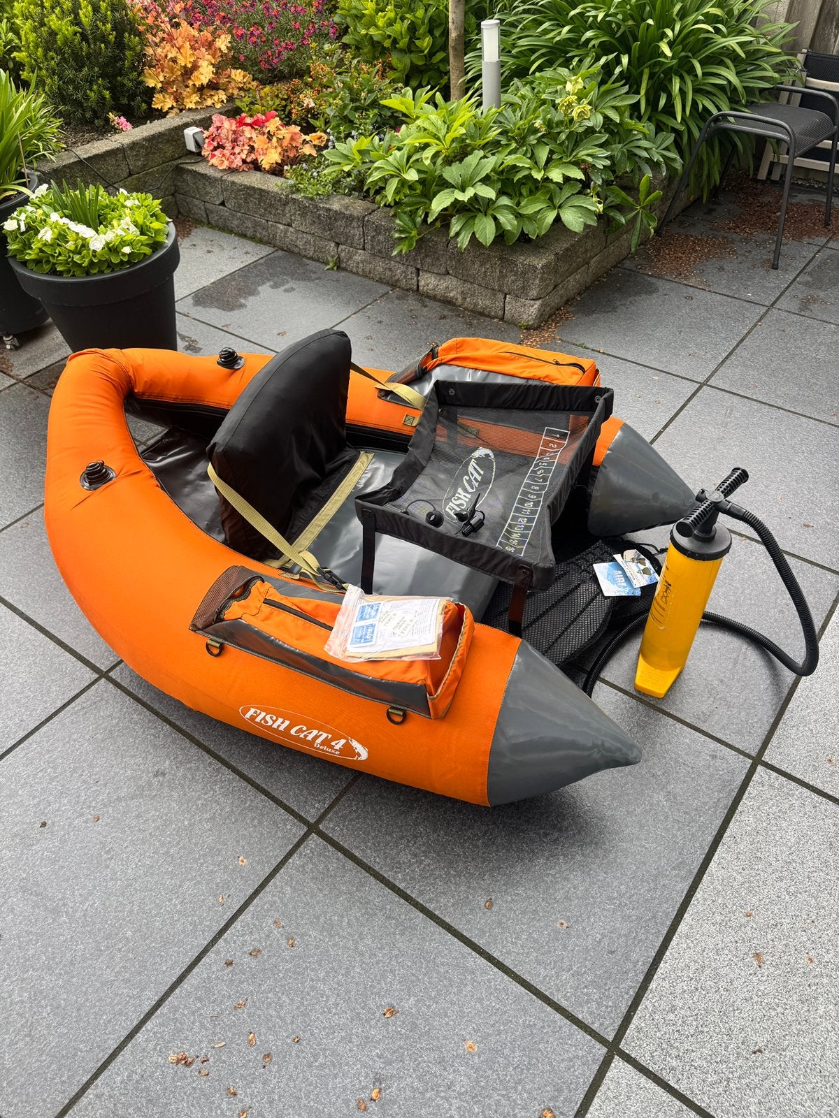 Belly boat, Watersport en Boten, Ophalen, Zo goed als nieuw