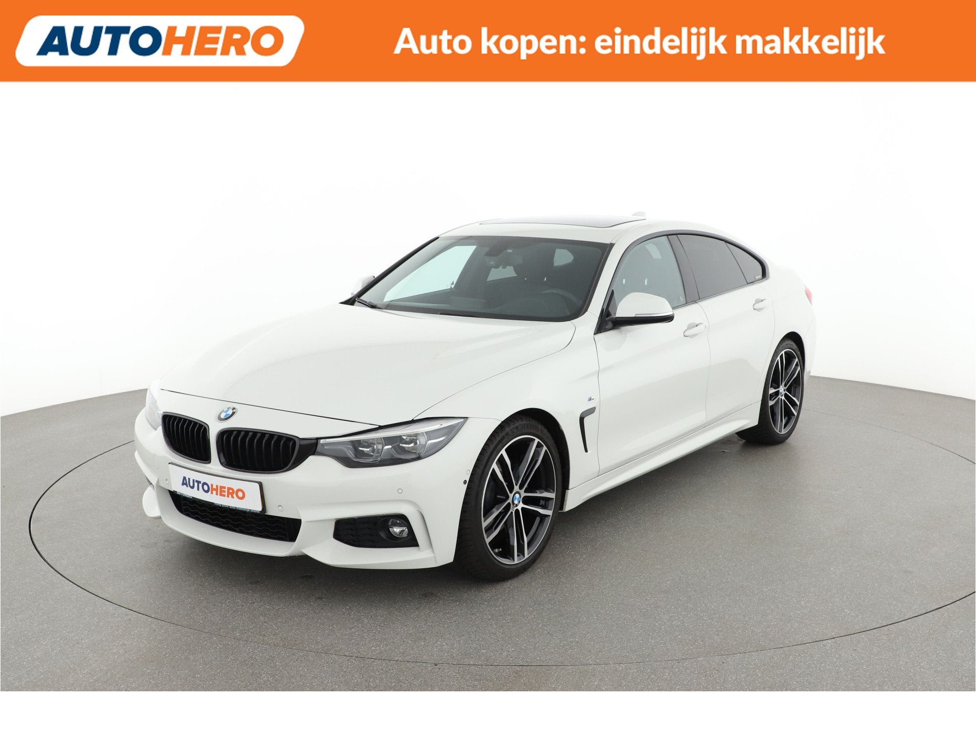 BMW 4 Serie Gran Coupé 430i High Executive Edition |SD25977, Auto's, BMW, Bedrijf, Te koop, 4-Serie Gran Coupé, ABS, Airbags, Airconditioning