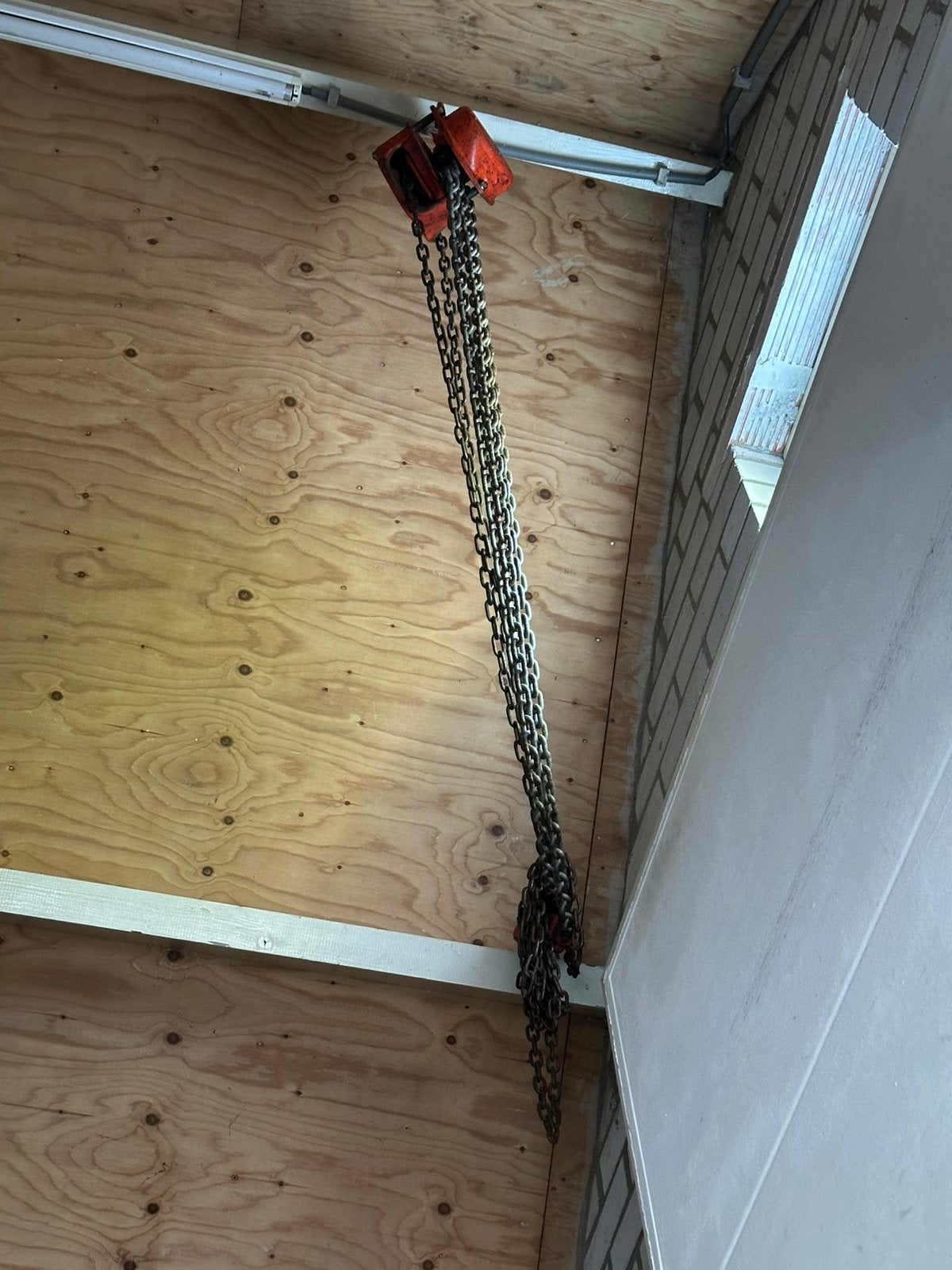 Katrol - 1 ton, Ophalen, Gebruikt