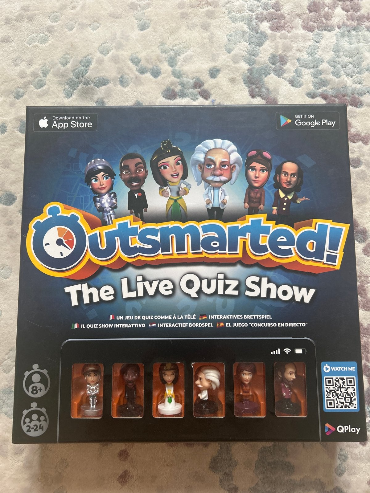Outsmarted! The Live Quiz Show - Interactief Bordspel, Hobby en Vrije tijd, Gezelschapsspellen | Bordspellen, Een of twee spelers
