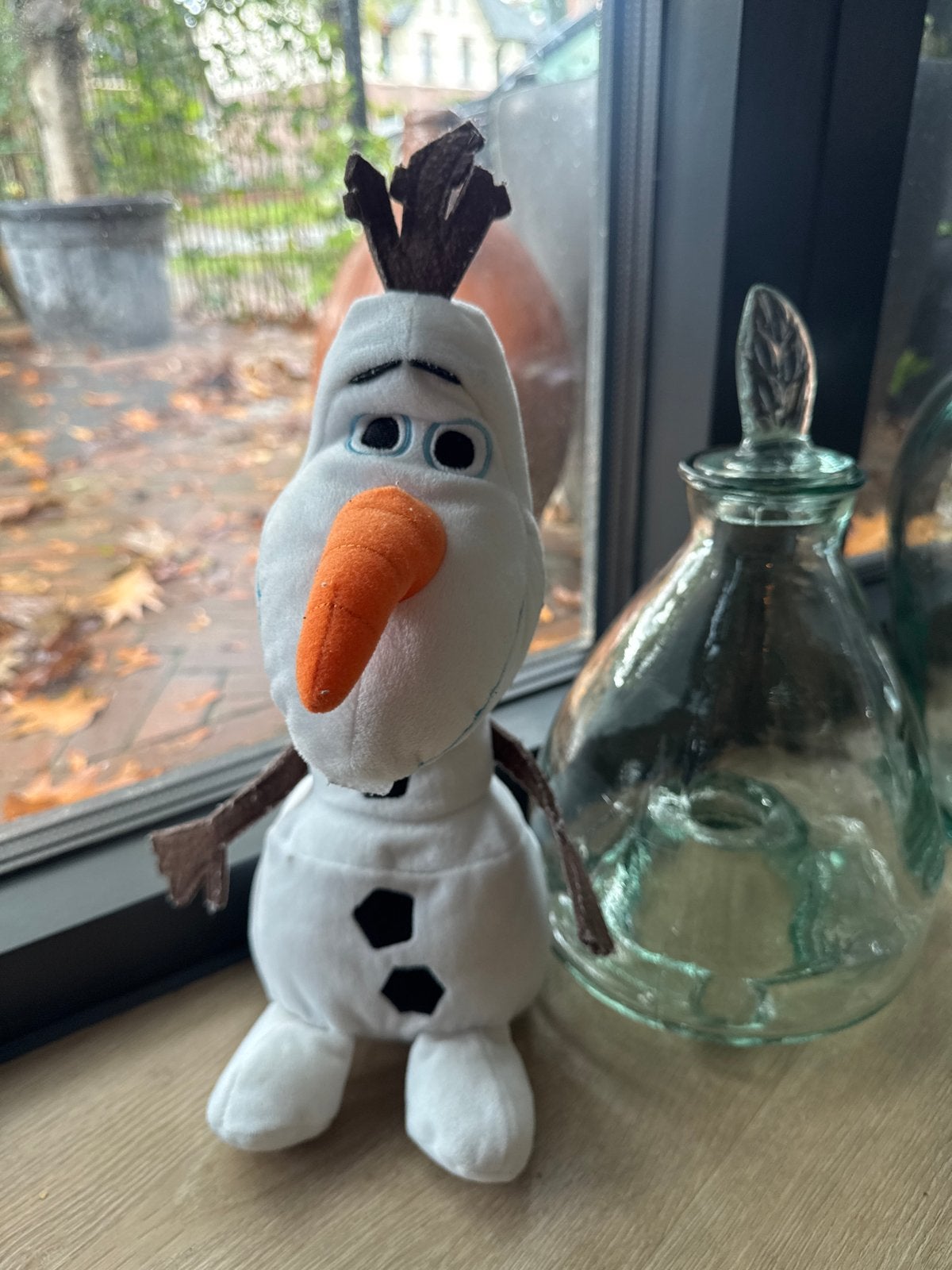 Knuffel Olaf - Frozen, Disney, Overige typen, Ophalen of Verzenden, Zo goed als nieuw