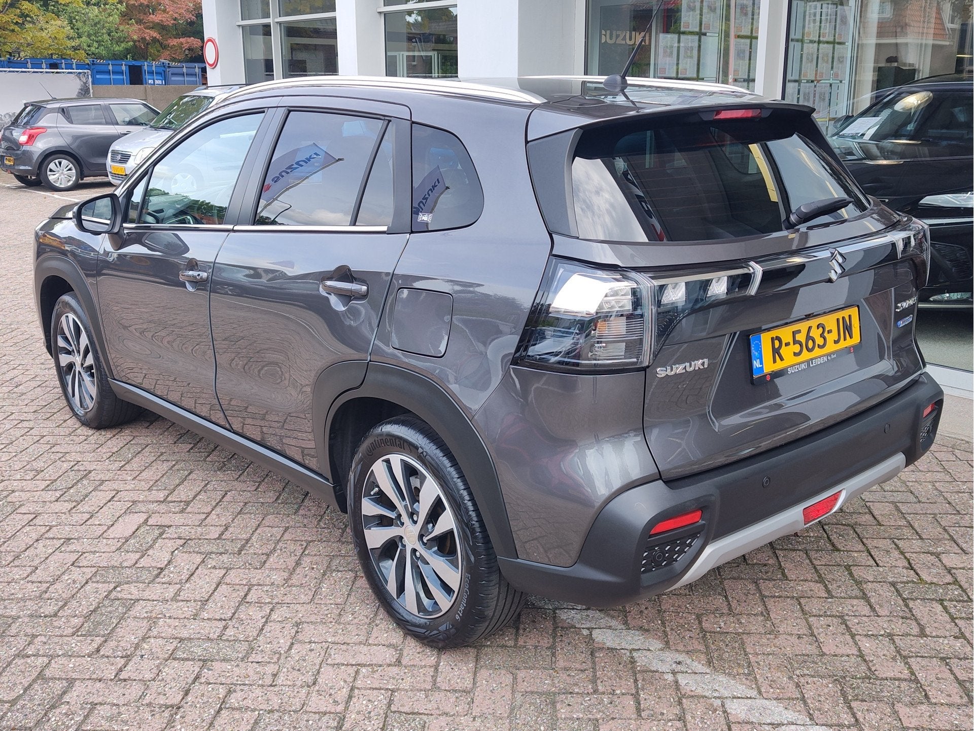 Suzuki S-Cross 1.4 BOOSTERJET STYLE SMART HYBRID AUT. Open d, Auto's, Suzuki, 12 maanden, Gebruikt, 4 cilinders, Leder en Stof