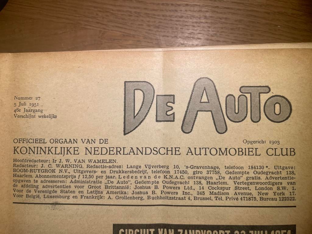 Autoboeken De Auto van de KNAC, Ophalen, Gelezen, Algemeen