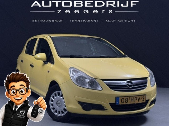 Opel Corsa 1.2-16V Essentia *N.A.P.* AIRCO* (bj 2009), Auto's, Voorwielaandrijving, Gebruikt, 4 cilinders, 82 pk