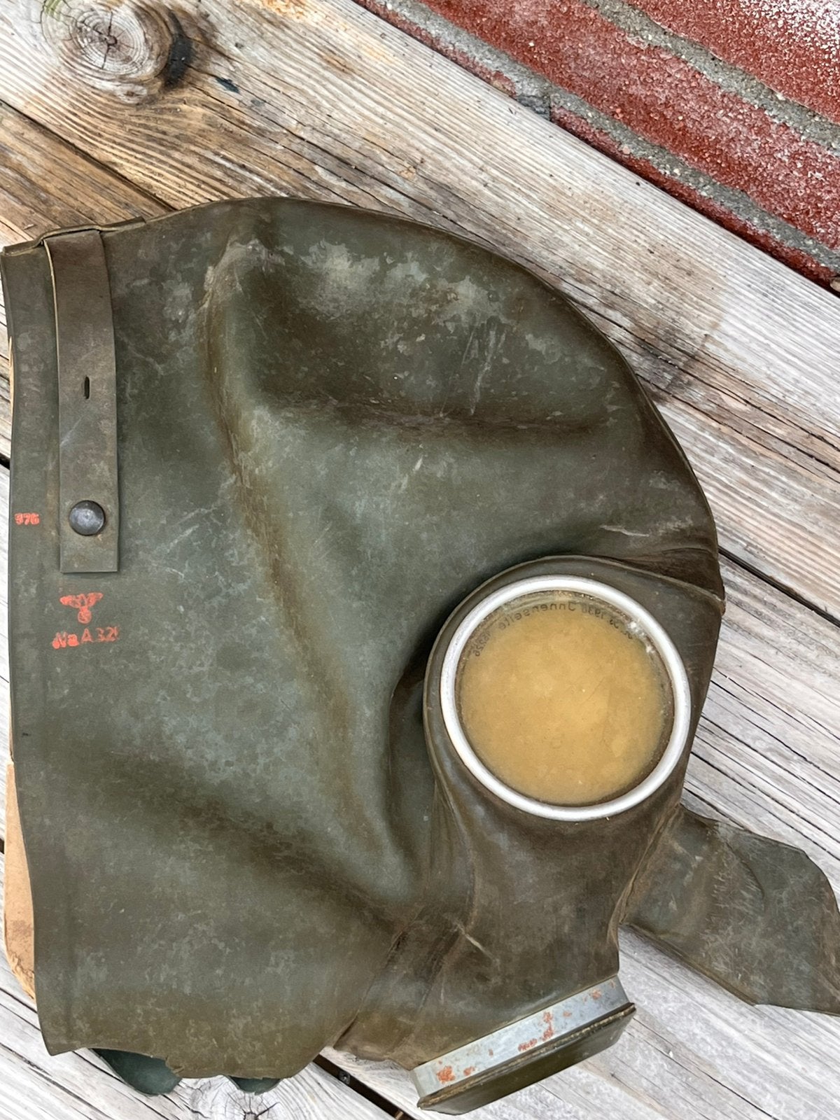 Volksgasmaske, Verzamelen, Militaria | Tweede Wereldoorlog, Ophalen of Verzenden, Nederland