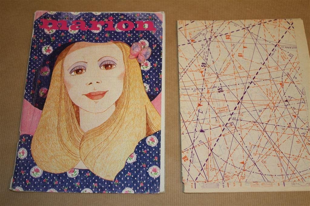 Marion - Juli 1973 - Vintage magazine met kledingpatronen, Ophalen of Verzenden, Gelezen, Mode algemeen