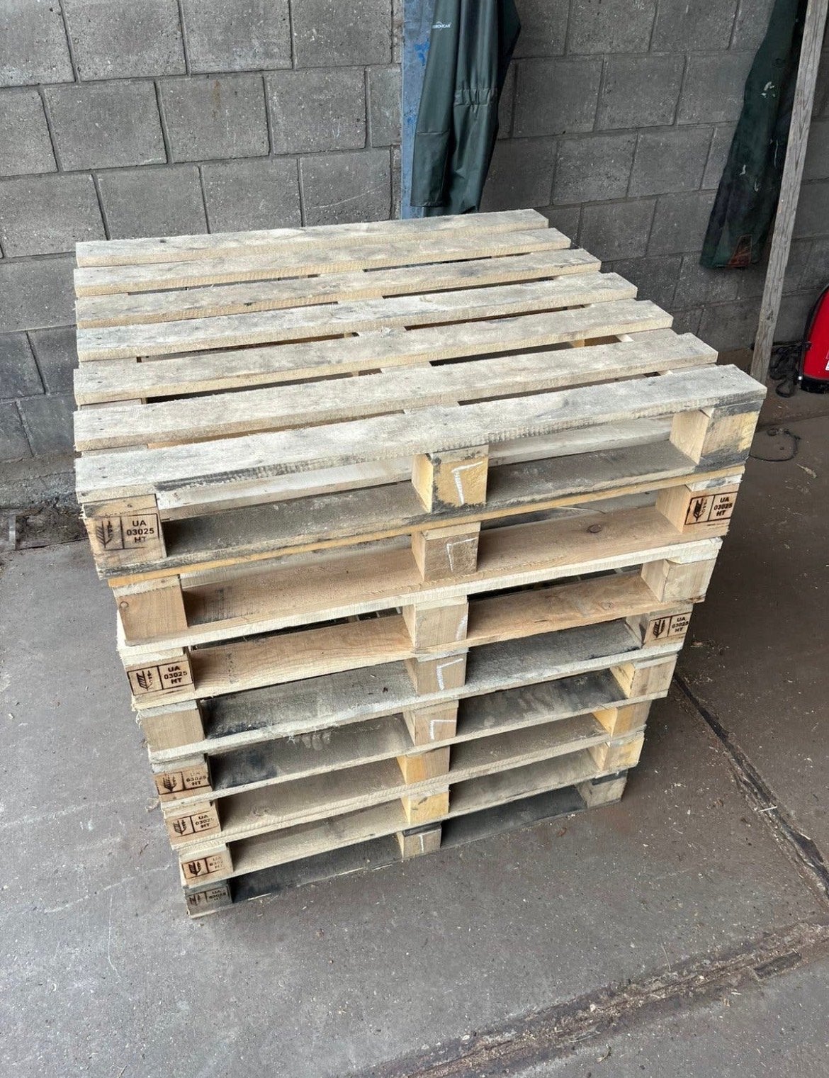 Houten Pallets - Stevige en Herbruikbare Pallets, Ophalen, Gebruikt