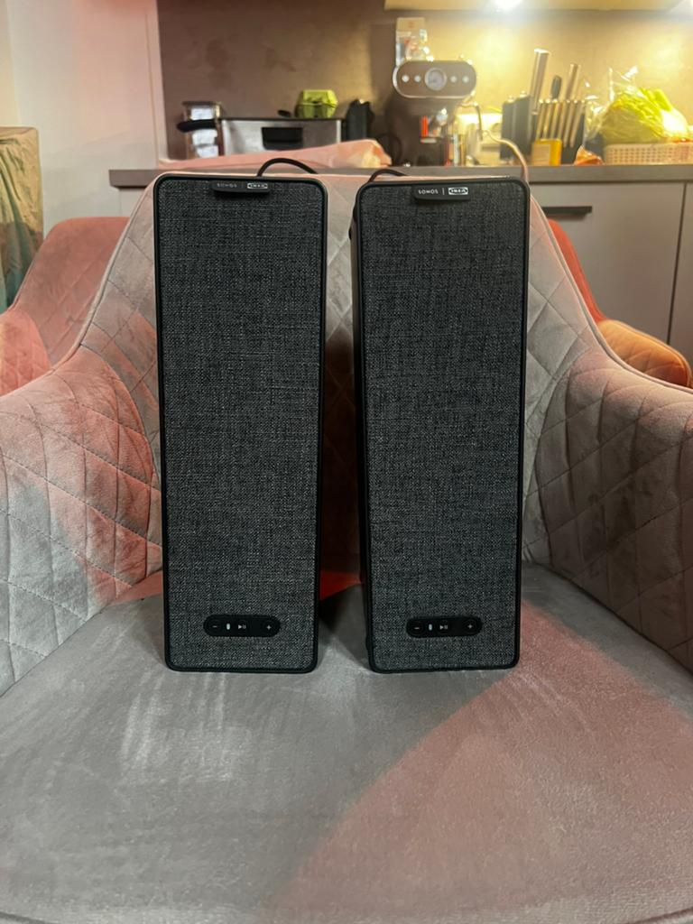 Te koop: Sonos Symfonisk Boekenplankspeakers + Muurbeugels, Audio, Tv en Foto, Luidsprekers, Ophalen of Verzenden, Zo goed als nieuw