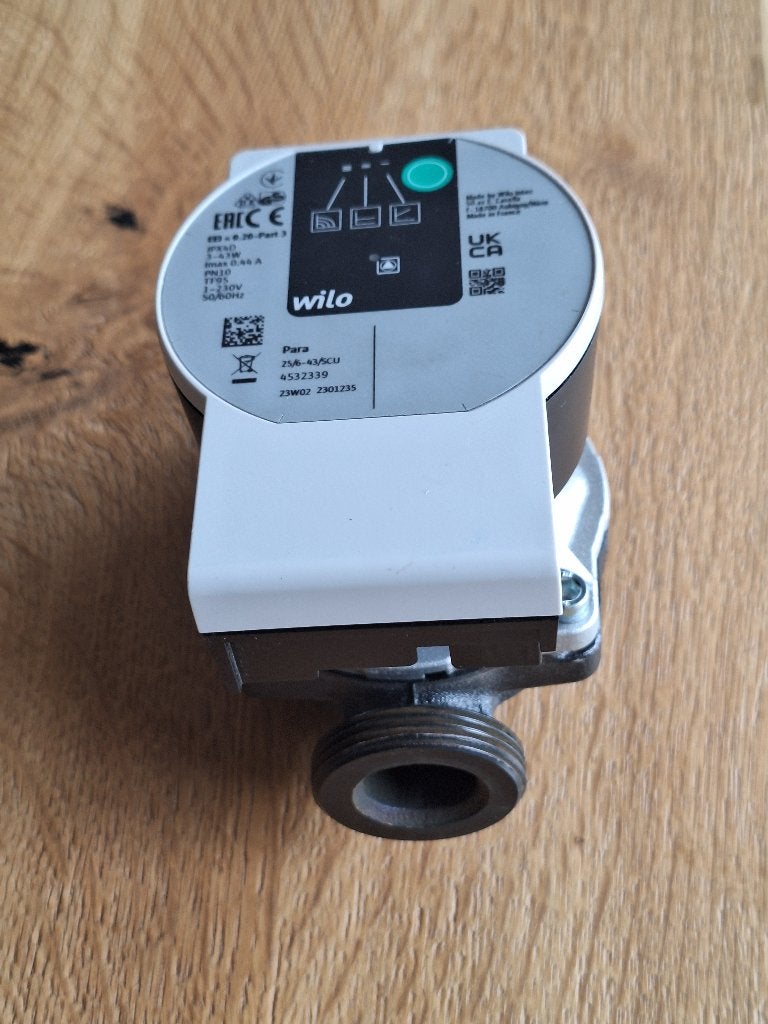 circulatiepomp wilo para 25/6-43/scu, Minder dan 30 cm, Hoog rendement (Hr), Overige typen, Minder dan 60 cm