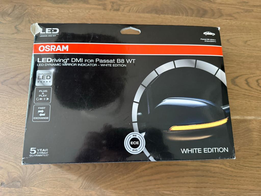 Osram dynamische spiegel knipperlichten Vw Golf 8 en Passat, Ophalen of Verzenden