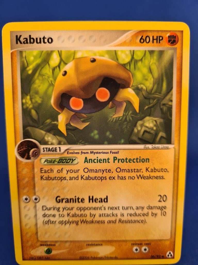 Kabuto 36/92 - Legend Maker, Hobby en Vrije tijd, Verzamelkaartspellen | Pokémon, Gebruikt, Verzenden