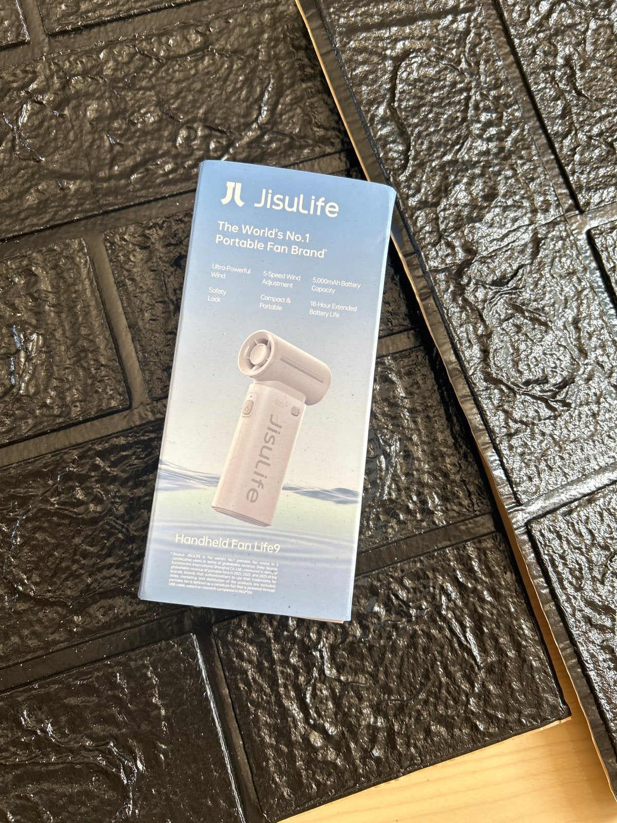 JisuLife Handheld Ventilator Fan Life9 - Draagbare Ventilato, Witgoed en Apparatuur, Ventilatoren, Nvtnvt, Verzenden, Nieuw, Nvt
