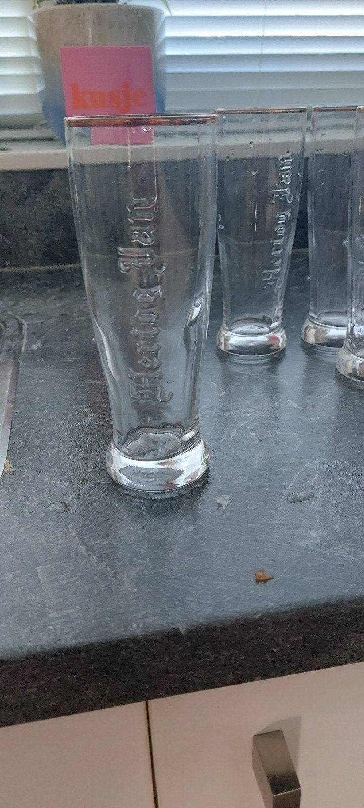 Hertog Jan 25 cl Glazen, Verzamelen, Glas en Borrelglaasjes, Ophalen of Verzenden, Nieuw, Bierglas