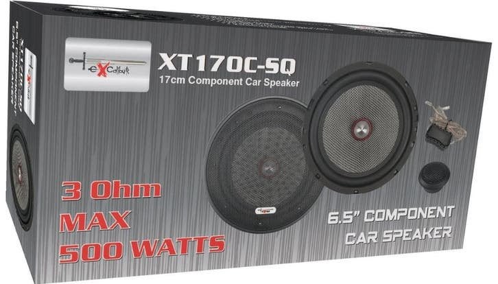 Excalibur XT170C-SQ - Autospeakers NIEUW!!, Niet ingevuld, Niet ingevuld, Nieuw, Ophalen of Verzenden