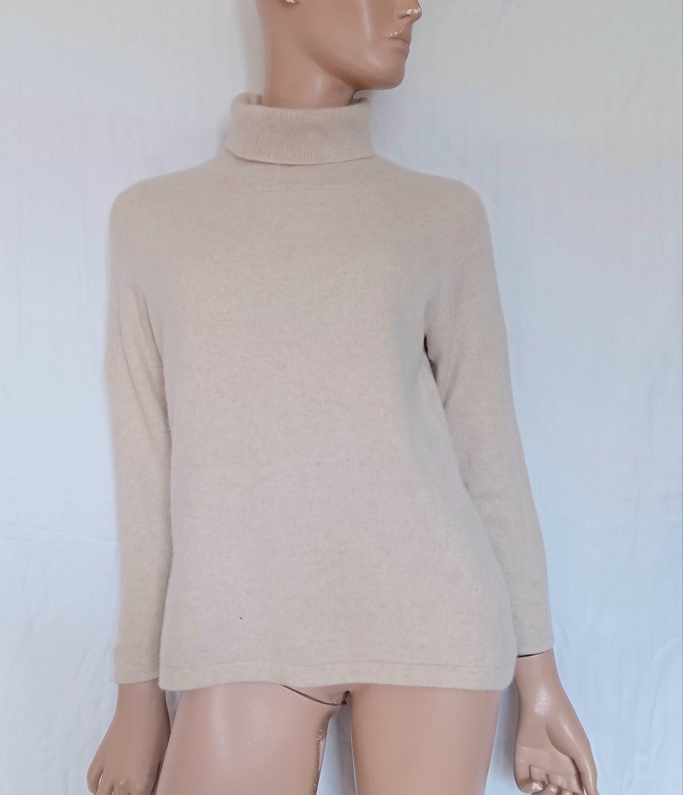 FABIANI CASHMERE Trui , Maat 42, Kleding | Dames, Truien en Vesten, Ophalen of Verzenden, Zo goed als nieuw, Maat 42/44 (L), Wit