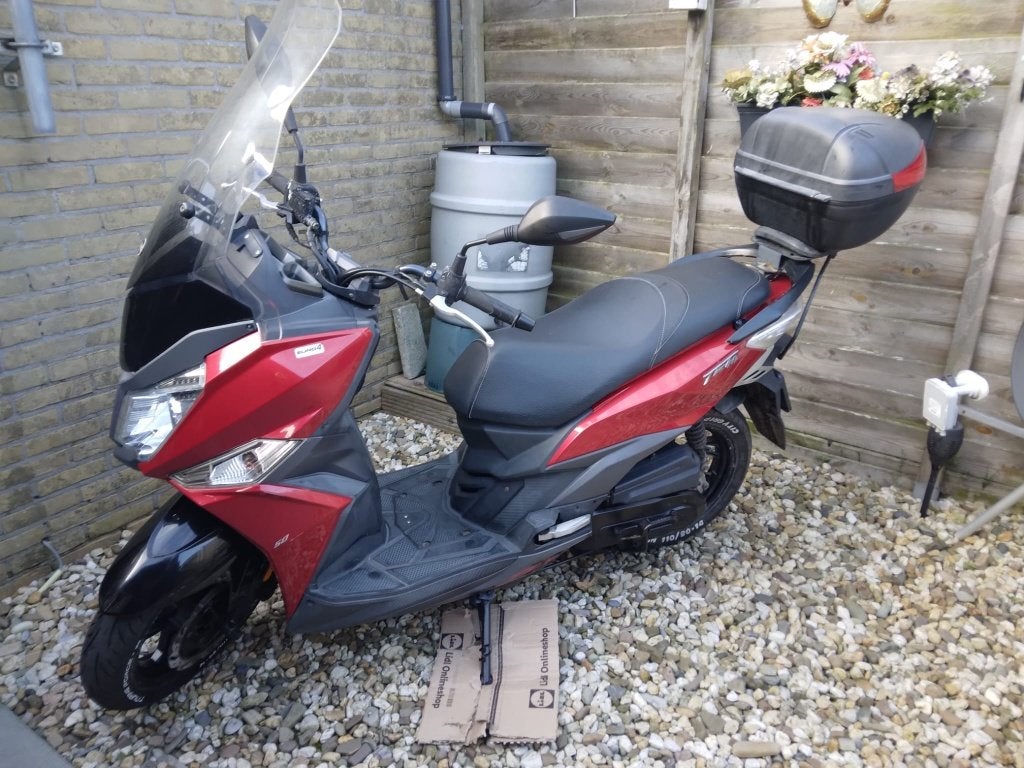 Sym Jet 14  E4 bromscooter, Ophalen, Gebruikt, SYM, Maximaal 45 km/u