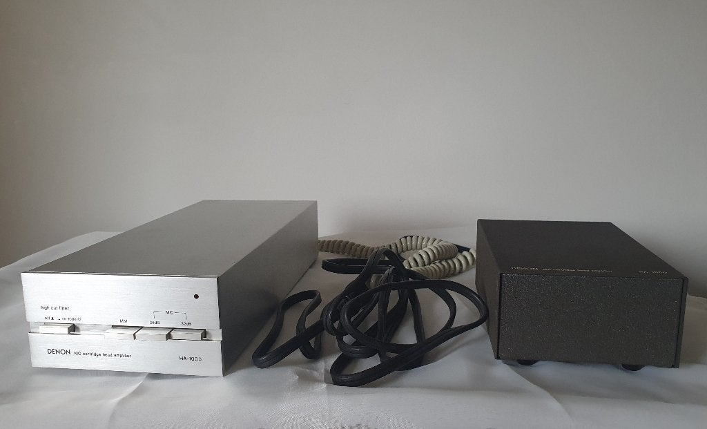 Denon HA-1000 High-end Dynamic MC-cartridge voorversterker, Verzenden, Gebruikt, Platenspeler-onderdeel, Overige merken