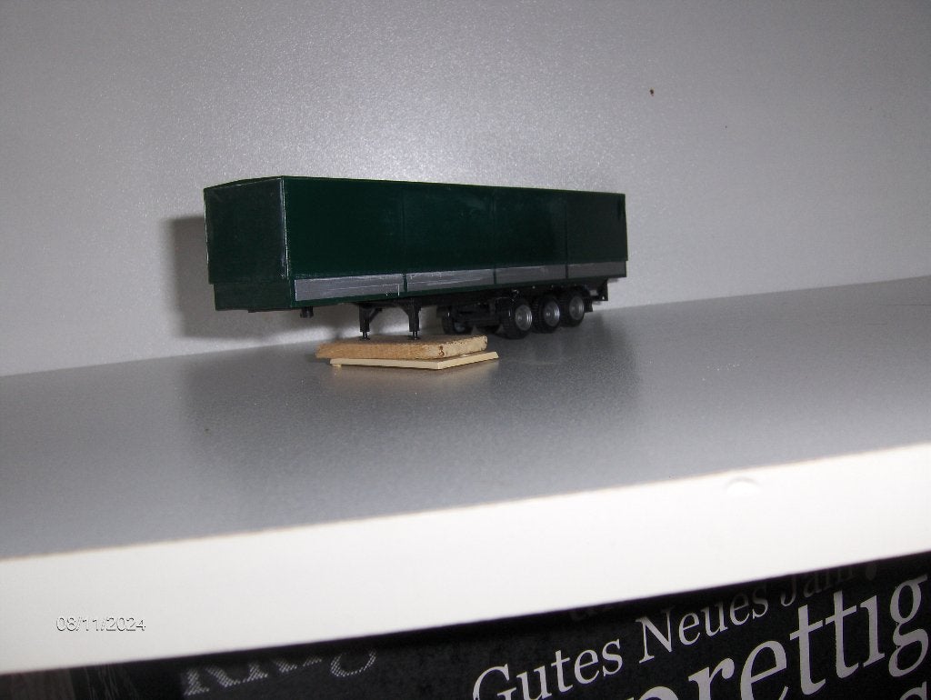 Herpa-trailer, Ophalen of Verzenden, Gebruikt, Bus of Vrachtwagen, Herpa