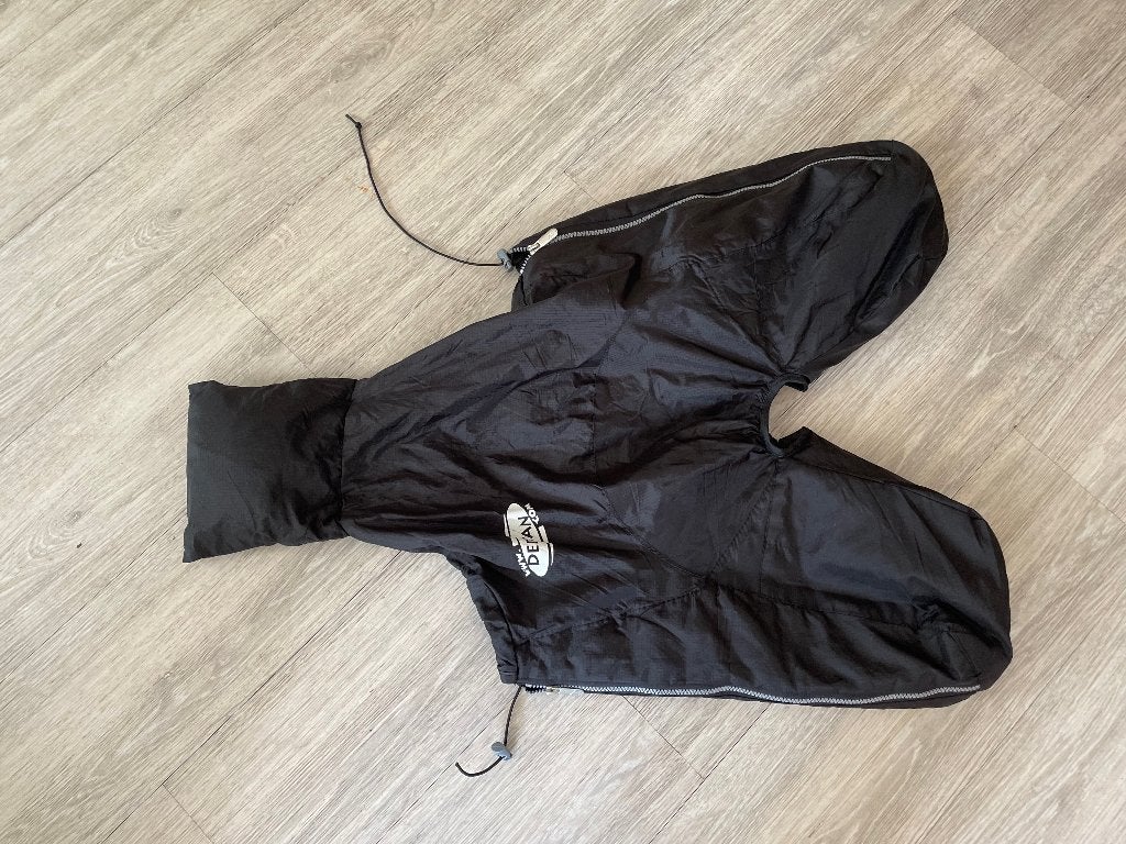 DERYAN mini voetenzak voor fietsstoeltje, Ophalen, Gebruikt, Deryan